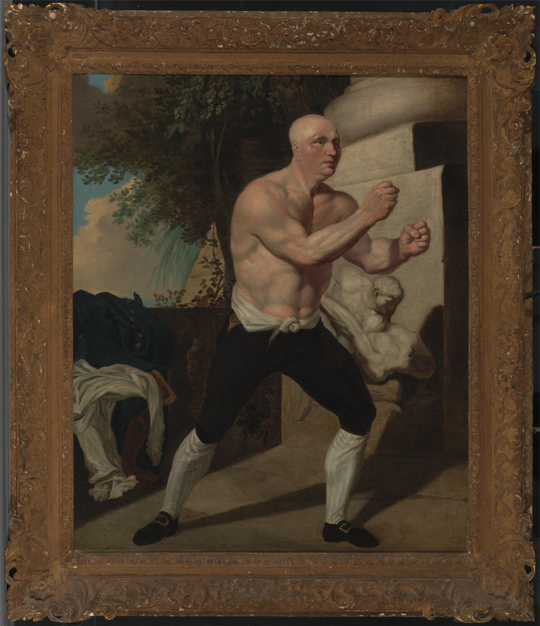 Jack Broughton, il pugile da John Hamilton Mortimer