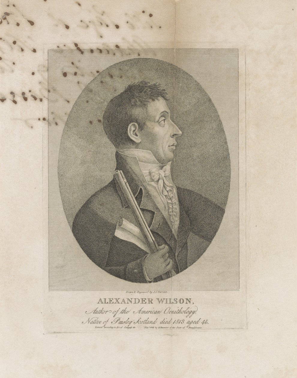 Alexander Wilson, 1814 da John James Barralet