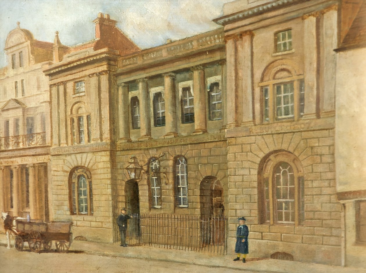 La Scuola del Cappotto Blu, Gloucester, c.1880 da John Kemp