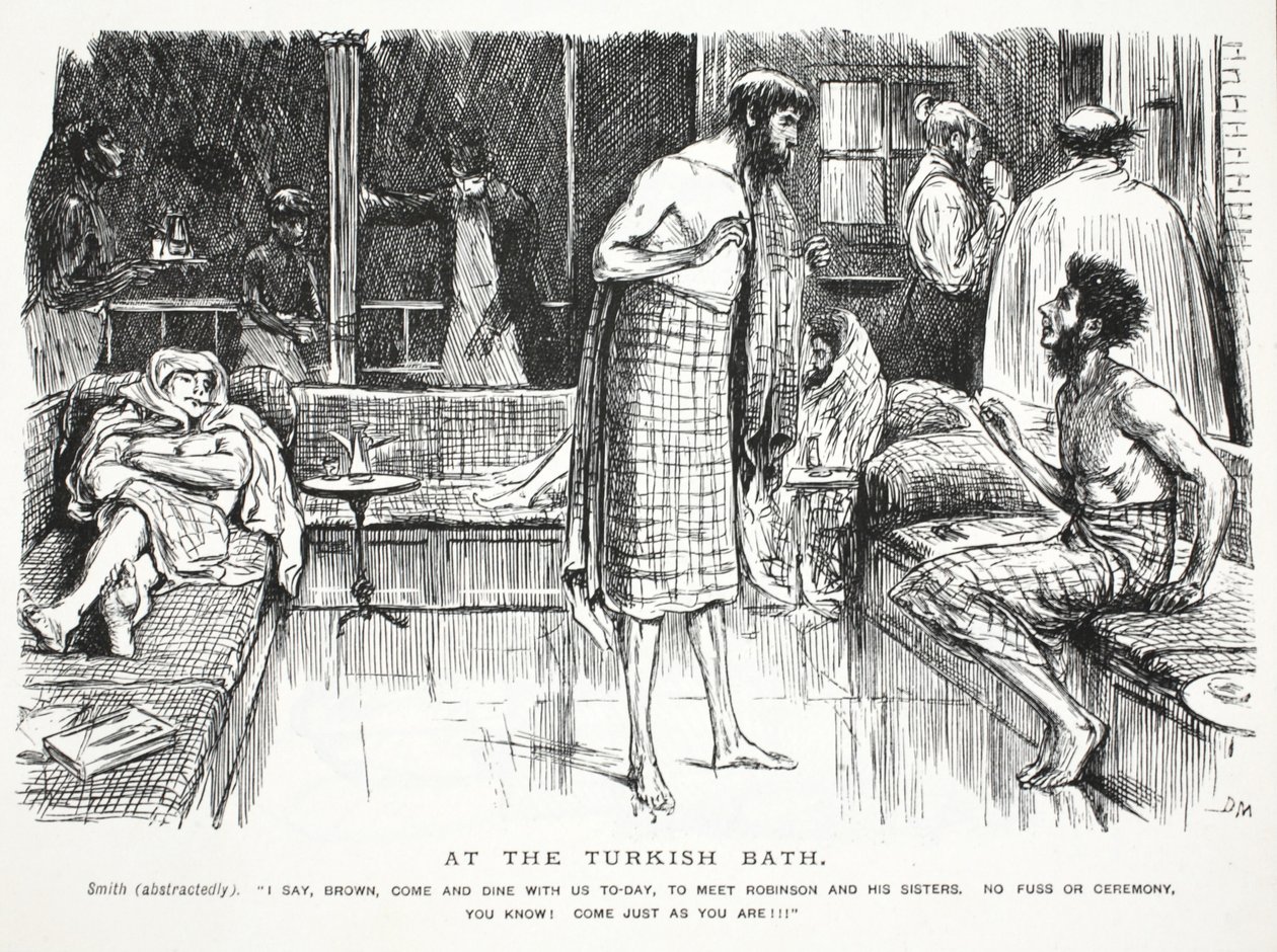 Al Bagno Turco da John Leech