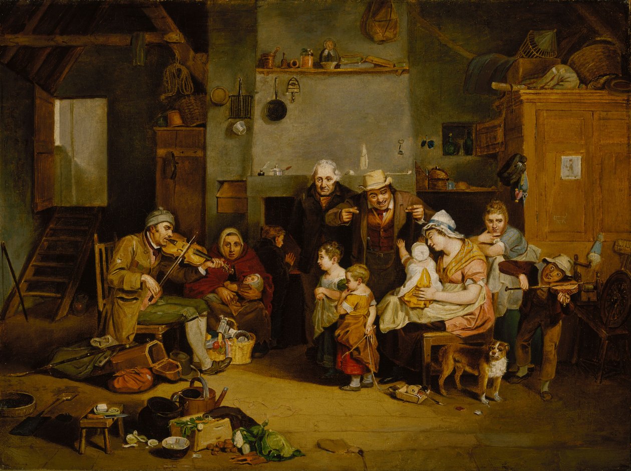 Violinista cieco da John Lewis Krimmel