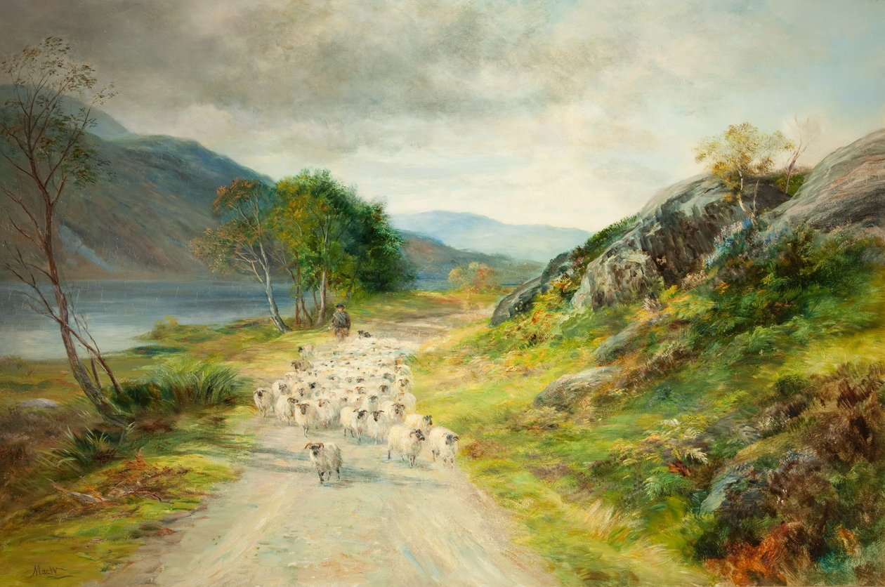 Le montagne di Moidart da John MacWhirter