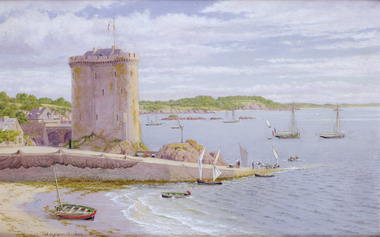 La Torre Solidor, St. Malo, 1882 da John Mulcaster Carrick