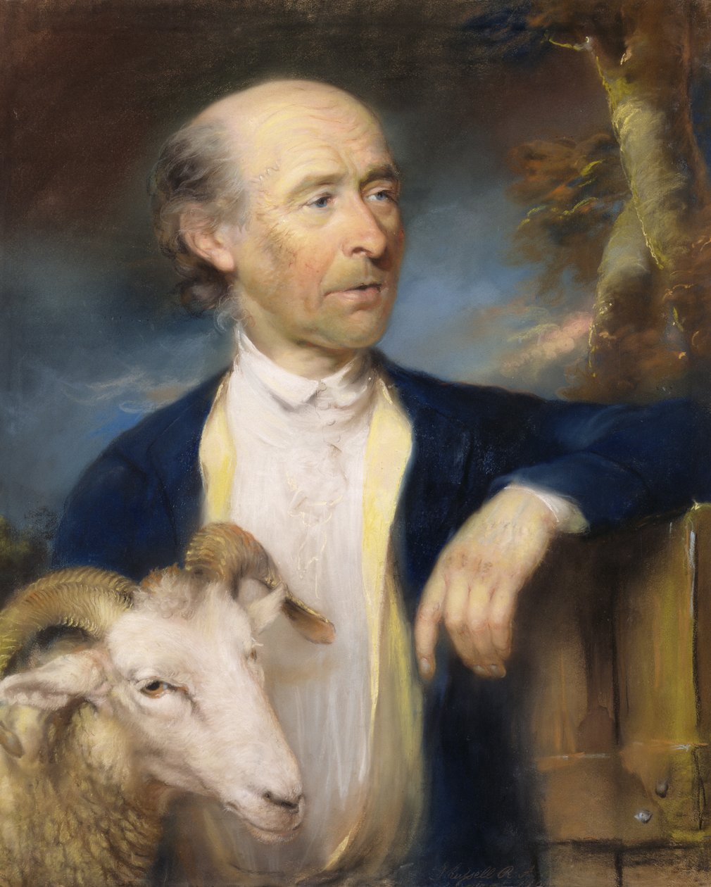 John Collins di Devizes (fl.1771-99) 1799 da John Russell