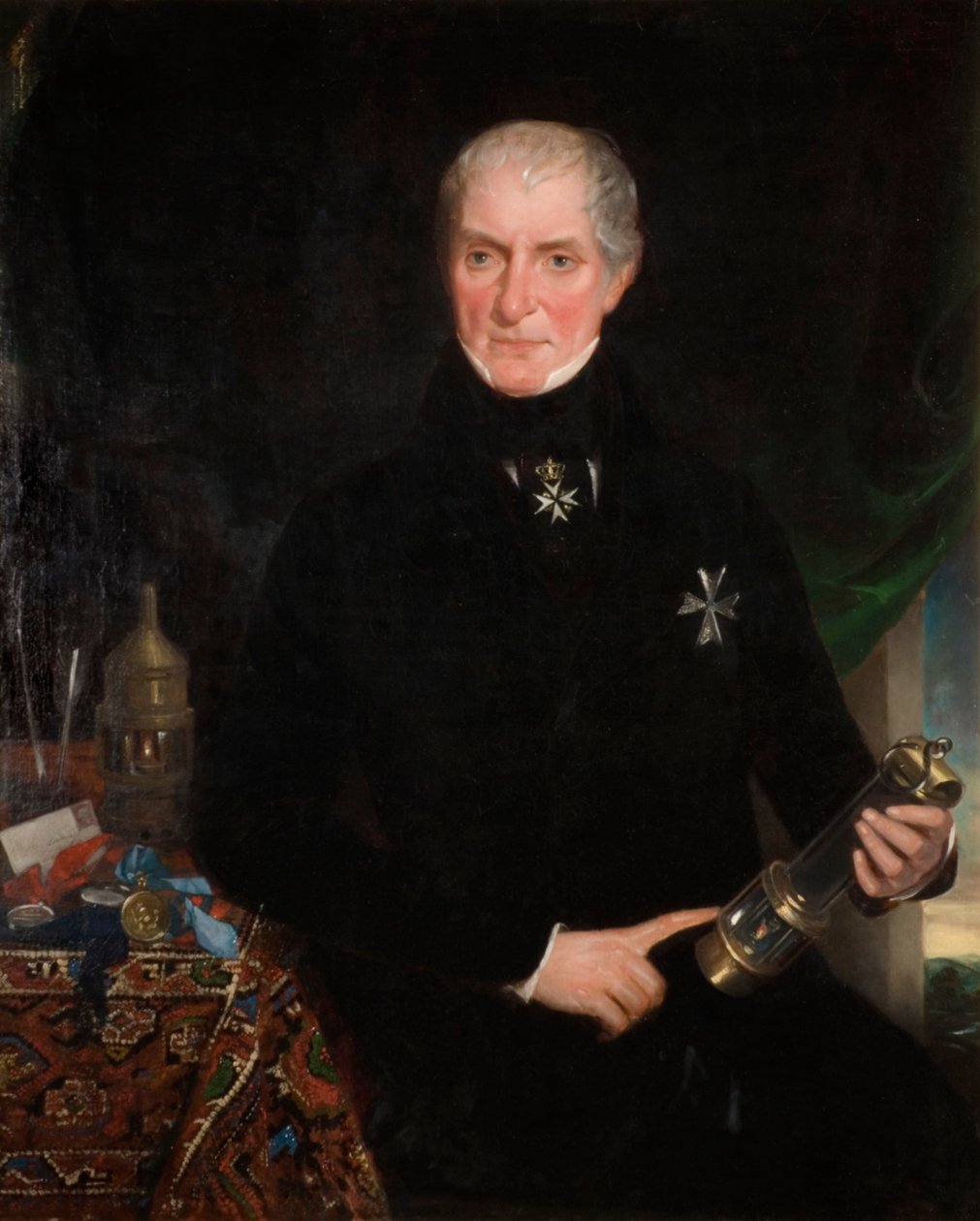 Dr. William Reid Clanny, 1841-1850 da John Reay