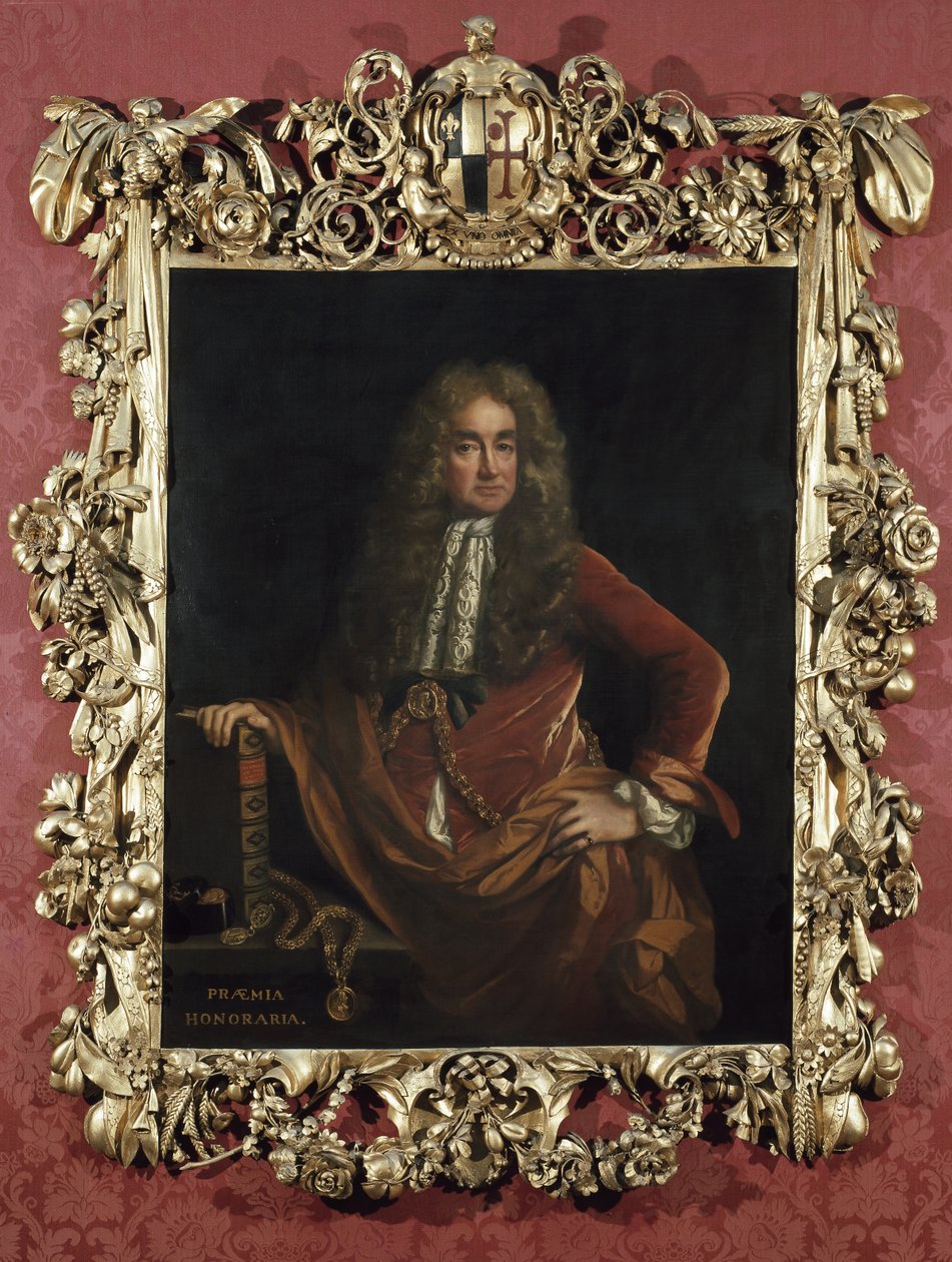 Ritratto di Elias Ashmole da John Riley