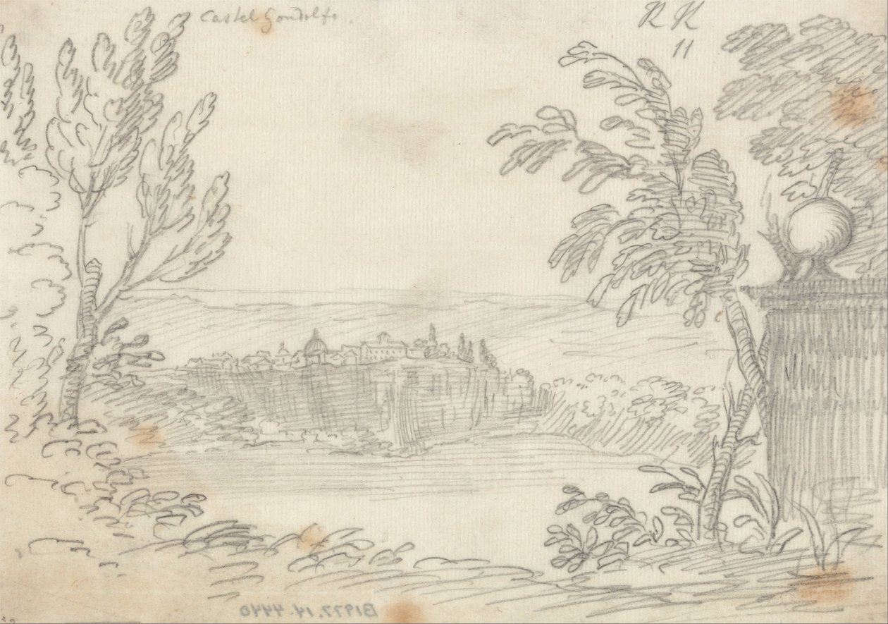 Castel Gandolfo da John Robert Cozens