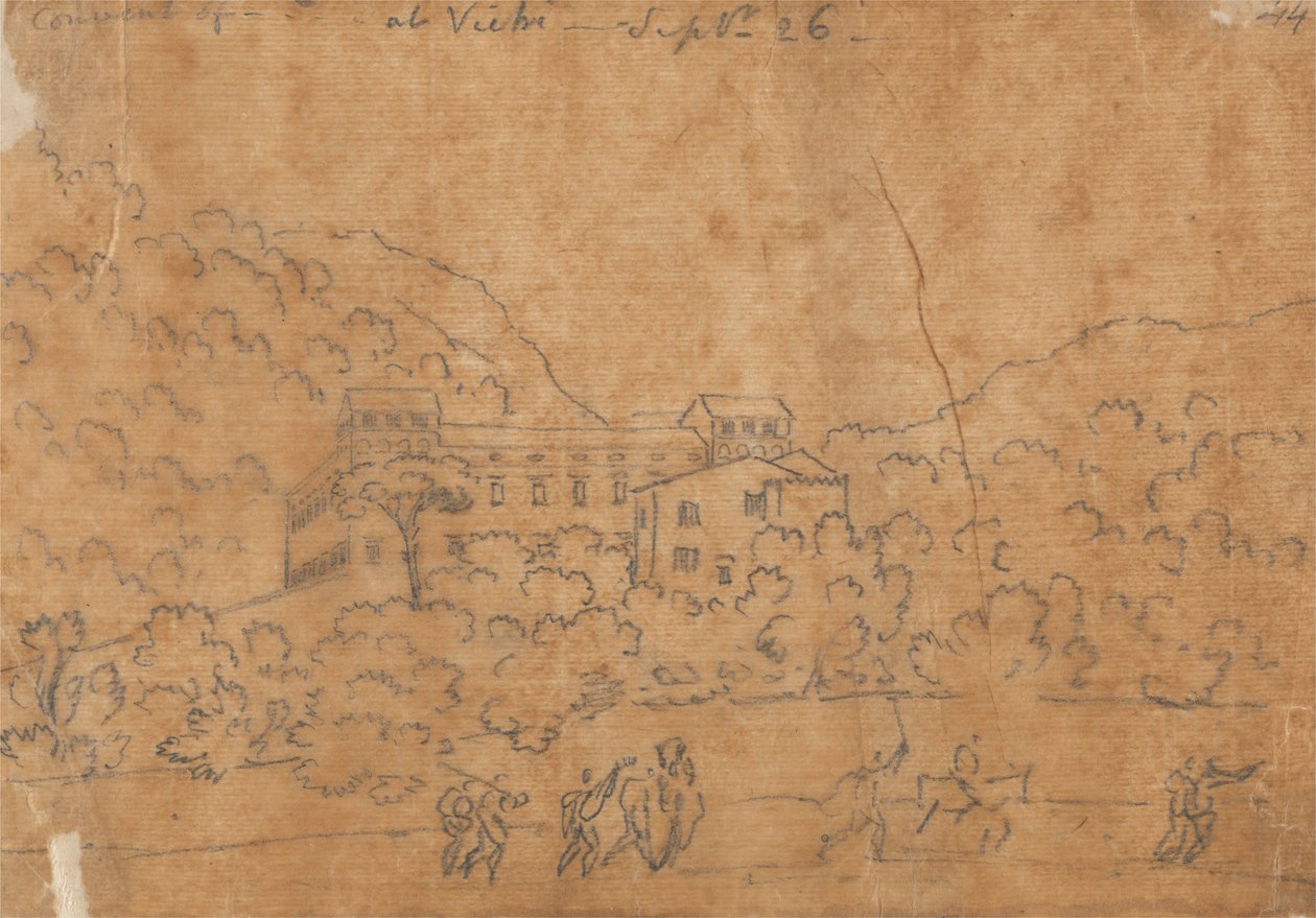 Convento a Vietri, 26 settembre da John Robert Cozens