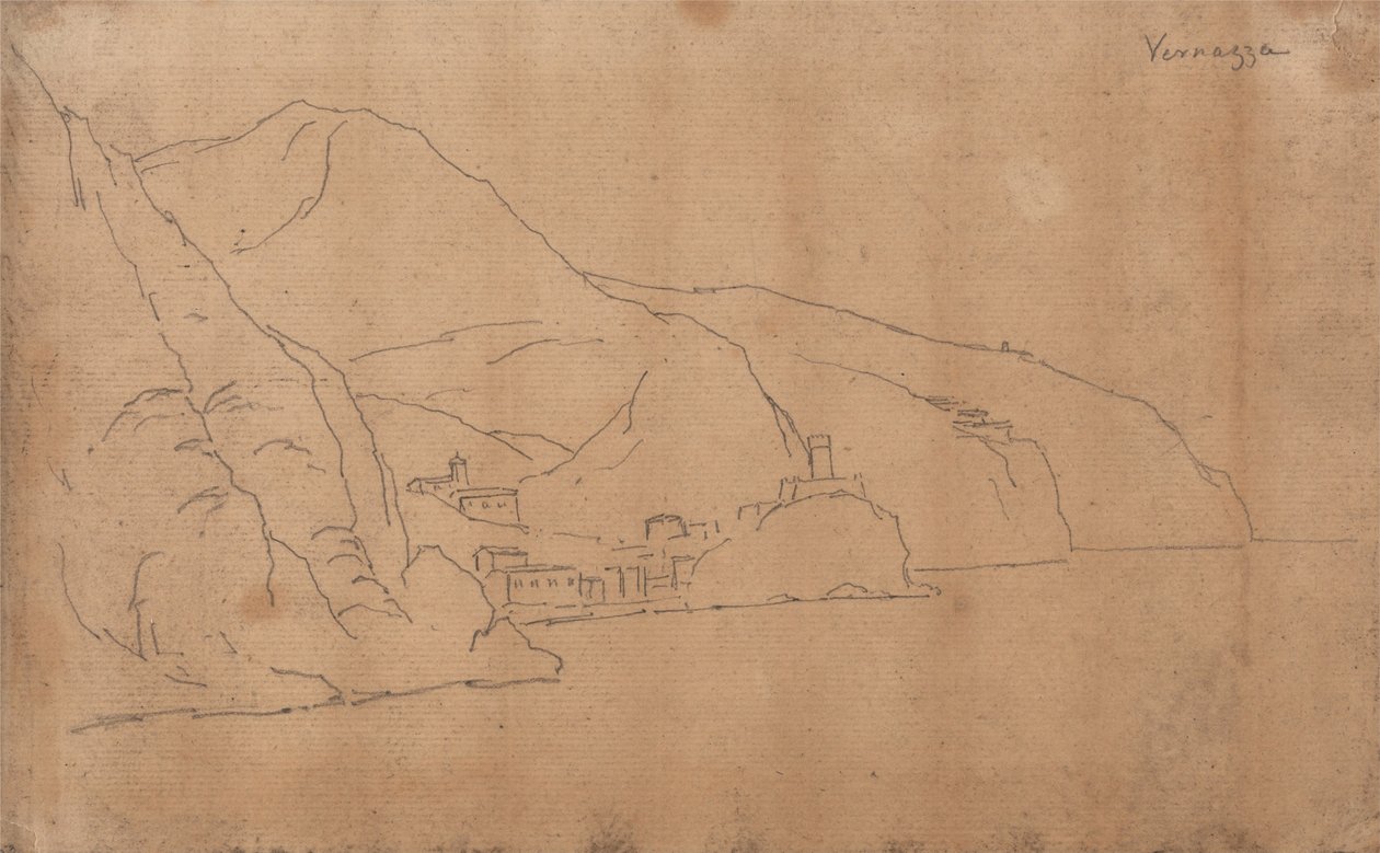 Vernazza da John Robert Cozens