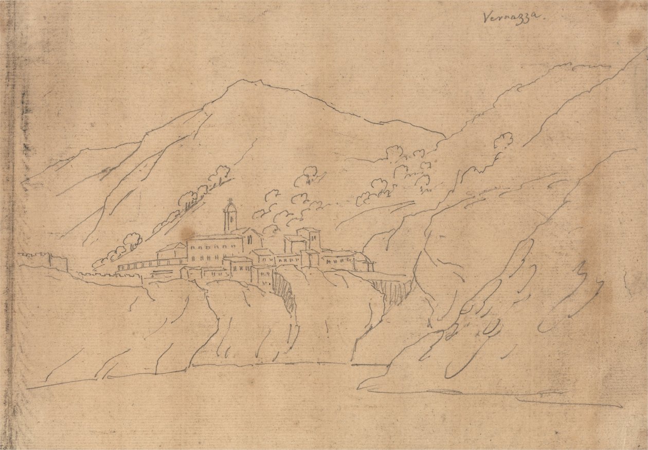 Vernazza da John Robert Cozens