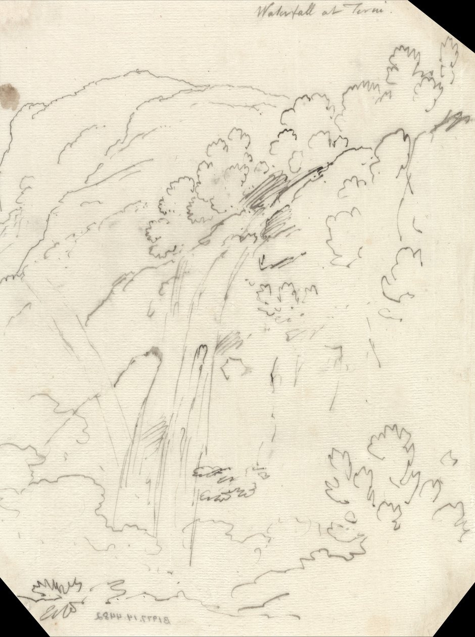 Cascata a Terni da John Robert Cozens