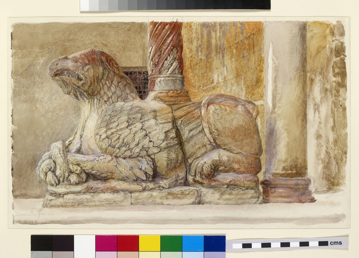 Grifone, Verona, XIX secolo da John Ruskin