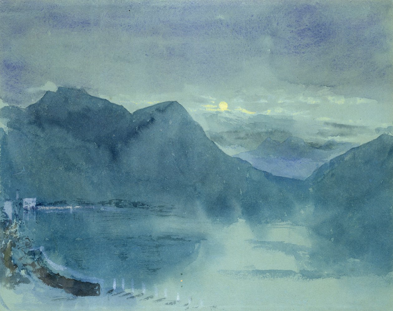 Lago di Lugano da John Ruskin