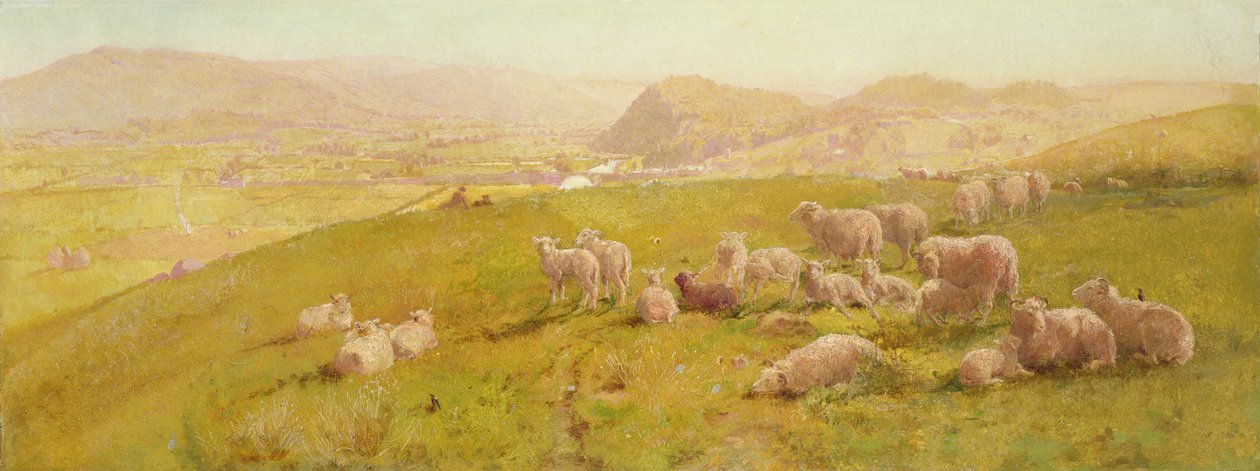 La valle di Towy da John Samuel Raven