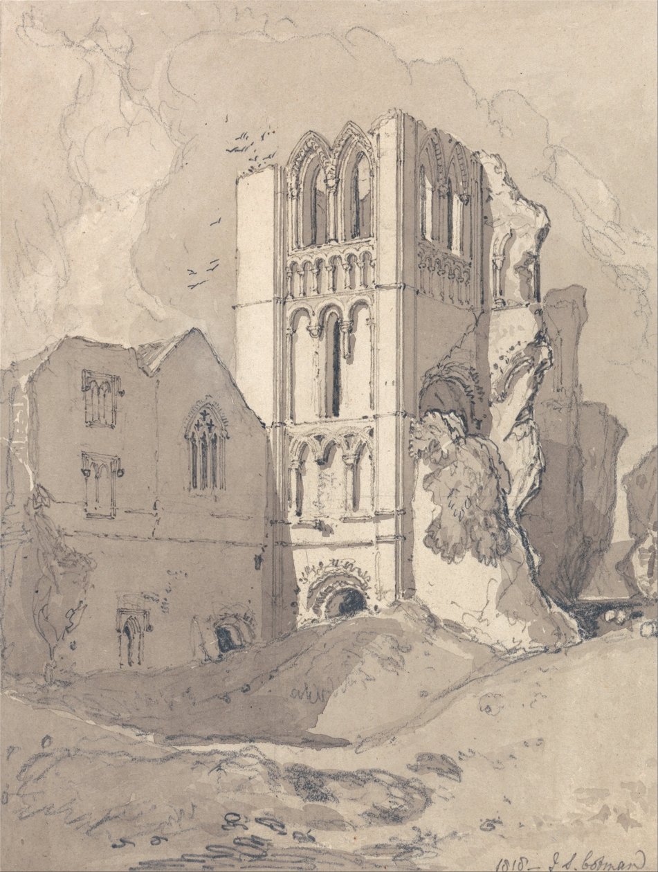 Prioria di Castle Acre, Norfolk da John Sell Cotman