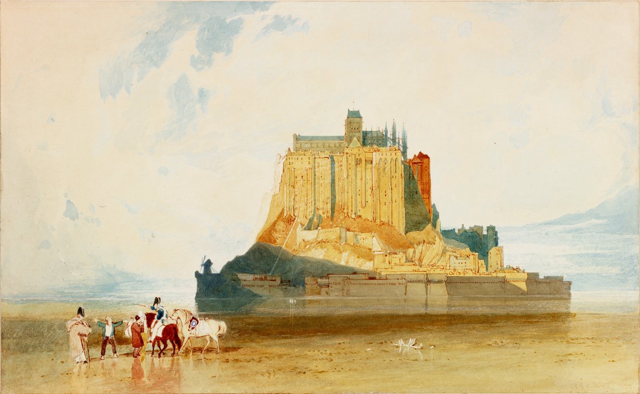 Mont St Michel, 1829 da John Sell Cotman