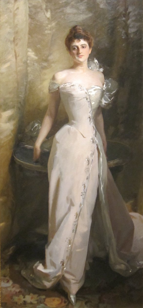 Ritratto di Lisa Colt Curtis, Mrs Ralph Curtis, Lisa de Wolfe Colt da John Singer Sargent