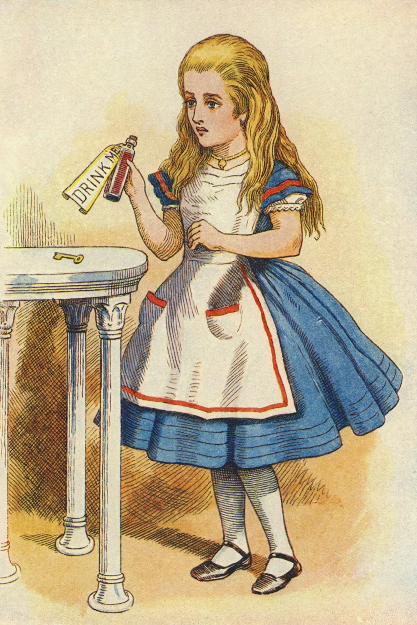 Alice scopre una bottiglia con l