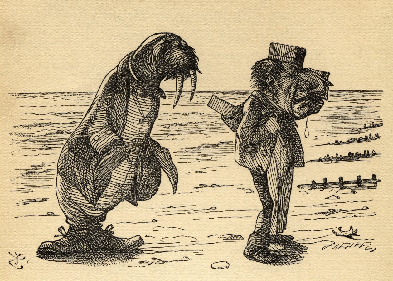 Il Tricheco e il Carpentiere, illustrazione da 