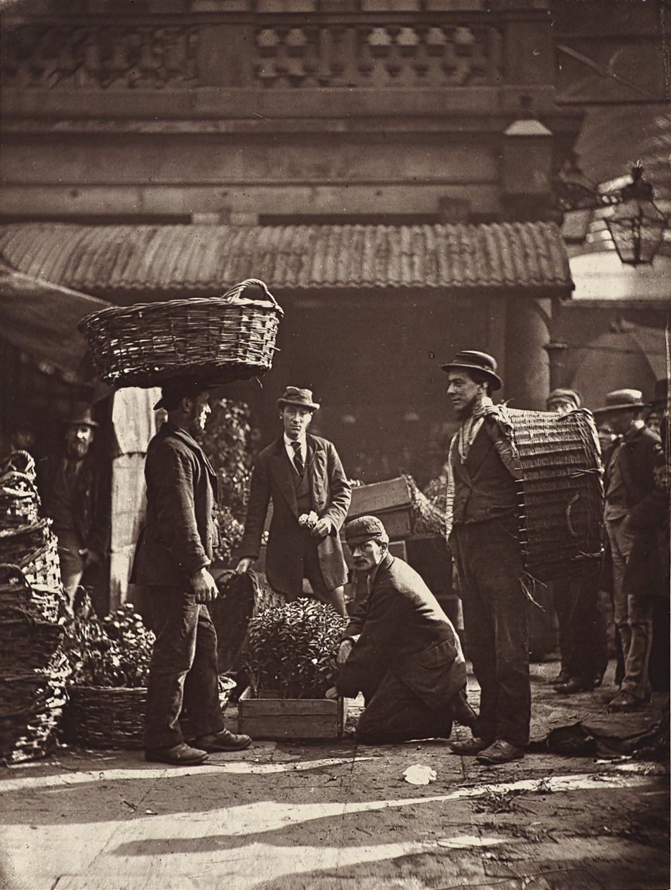 Lavoratori di Covent Garden da John Thomson
