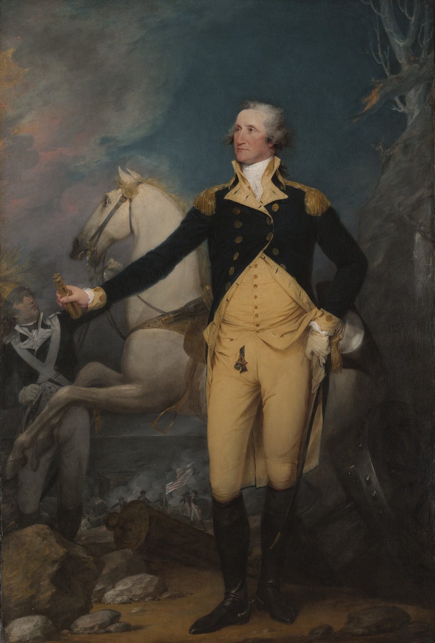 Generale George Washington a Trenton, 1792 da John Trumbull