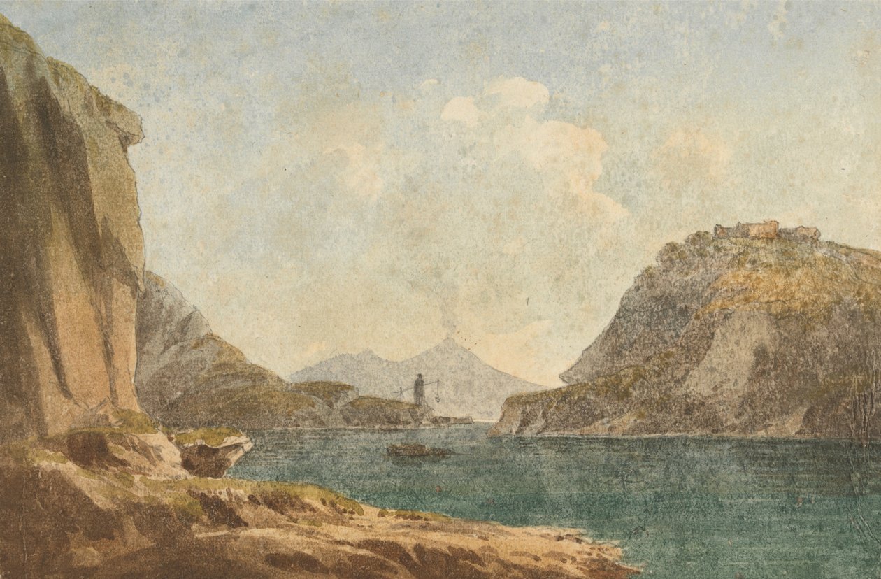 Veduta del Vesuvio da John Warwick Smith