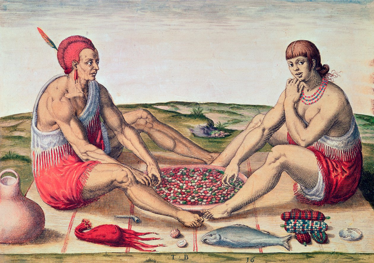 Indiani che mangiano un pasto, pagina 77 da 