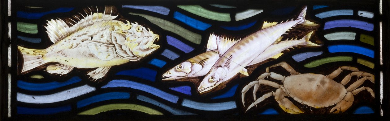 Pesci e Granchi, Te Deum, Finestra Orientale da John William Brown