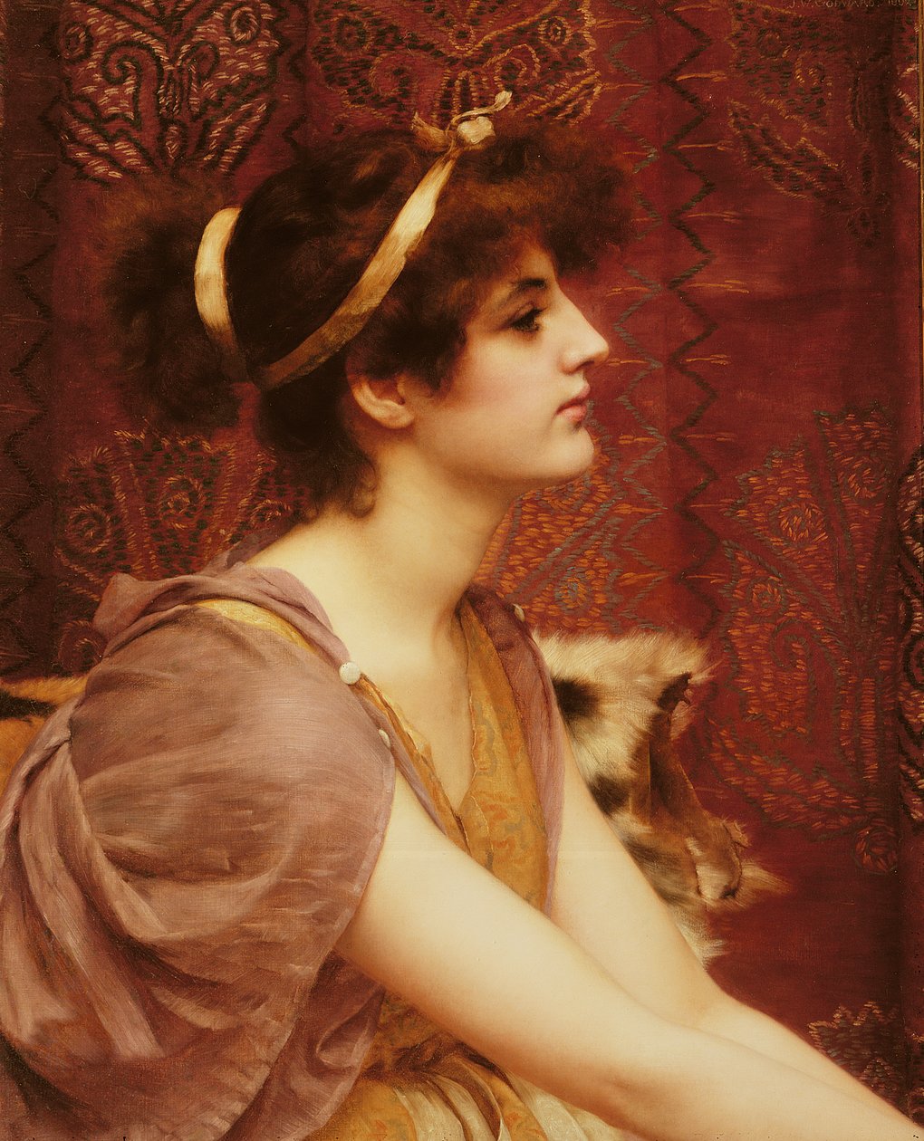 Una bellezza classica, 1892 da John William Godward