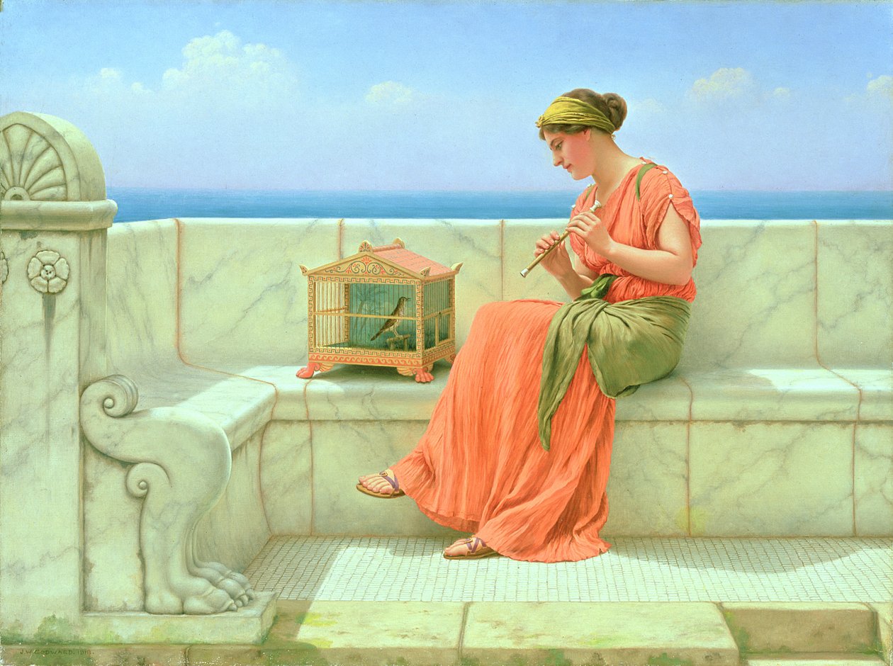 Dolci Suoni, 1918 da John William Godward
