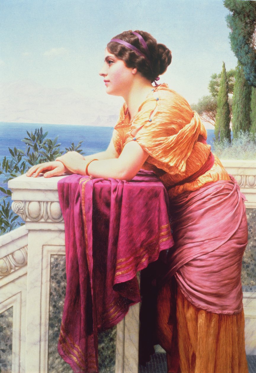 Il Belvedere da John William Godward