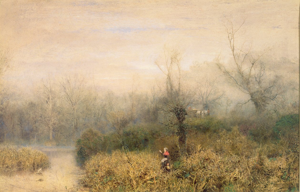 Vicino a un lago, 1882 da John William North
