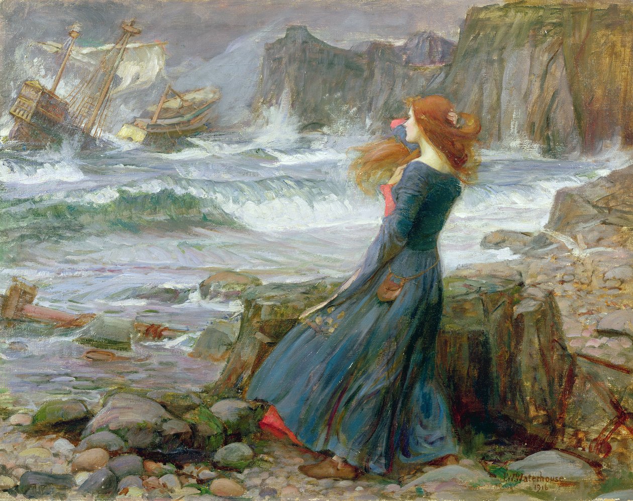 Miranda, 1916 da John William Waterhouse