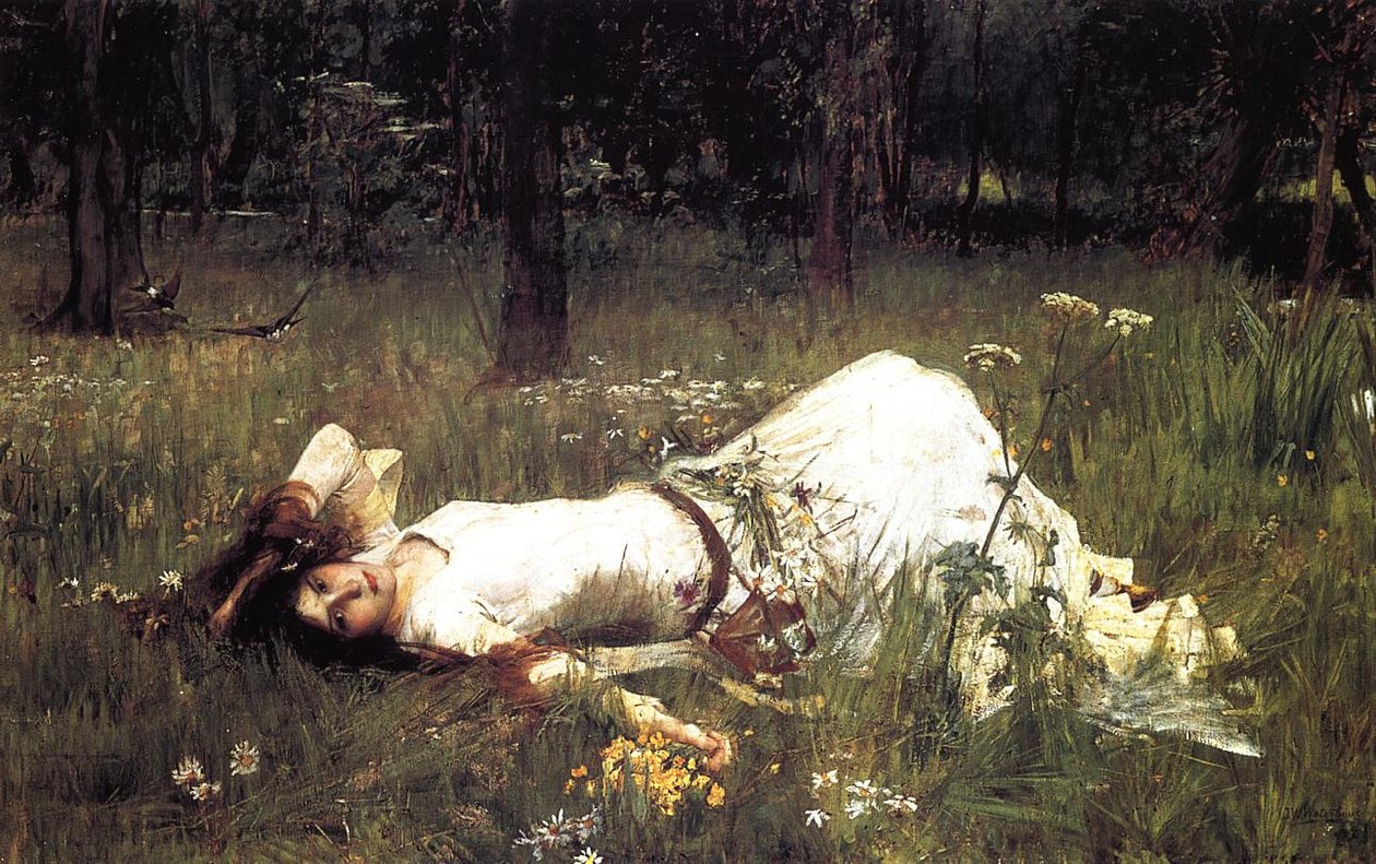 Ofelia da John William Waterhouse