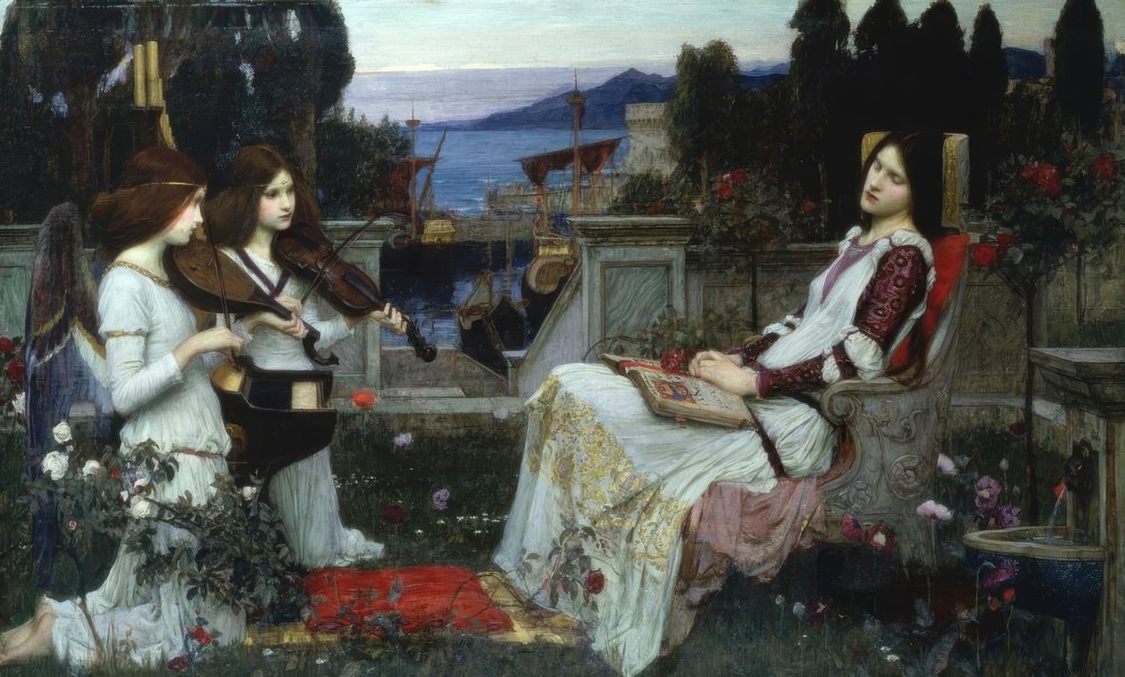 Santa Cecilia da John William Waterhouse
