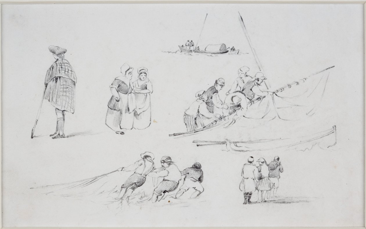 Studi di figure da John Wilson Carmichael
