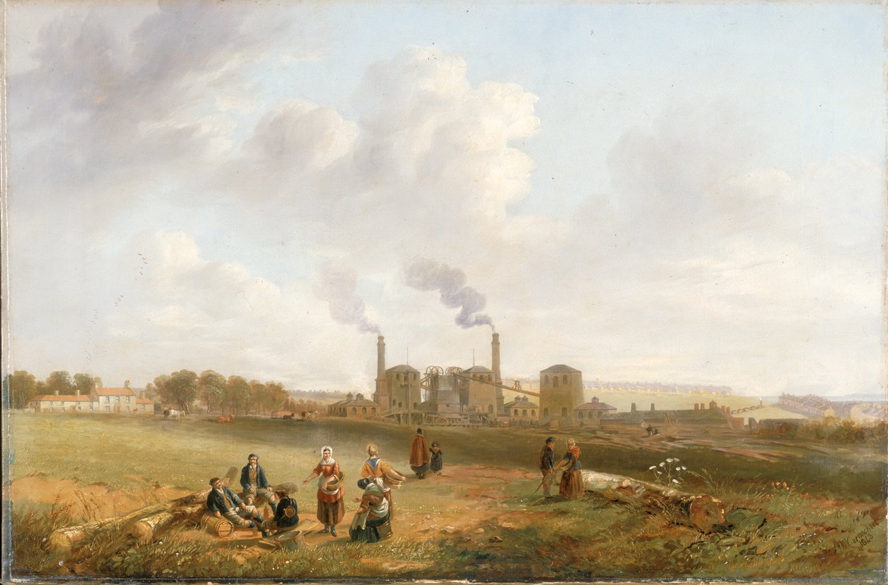 Miniera di Murton, 1843 da John Wilson Carmichael