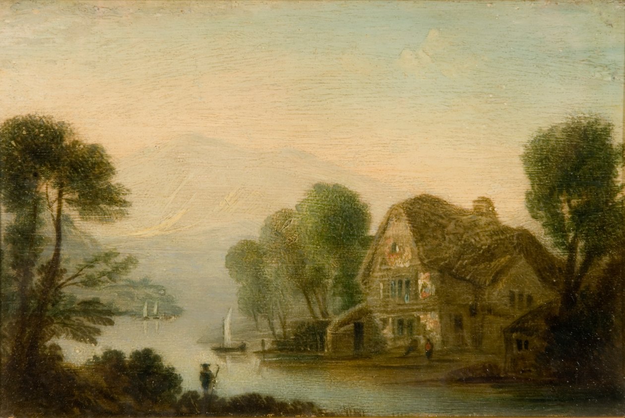 Breadlebane Ferry, Loch Tay da John Wilson Ewbank