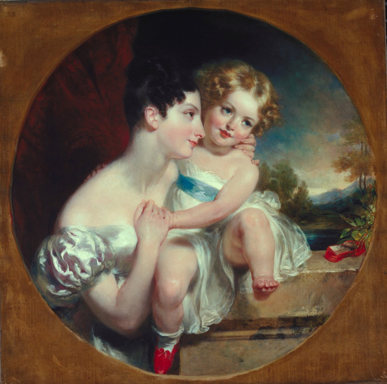 Madre e figlio, c.1840-45 da John Wood