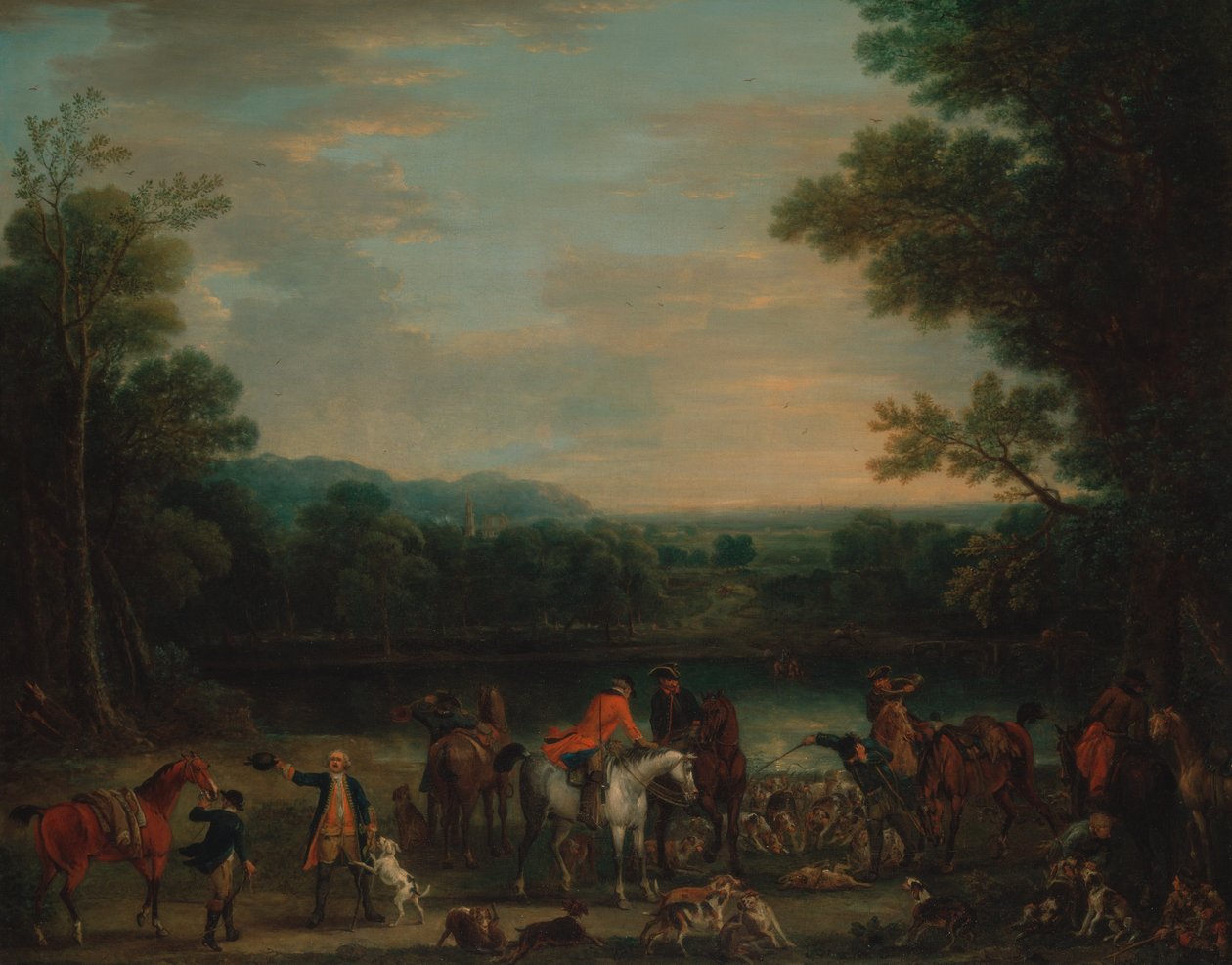 La morte della lepre da John Wootton
