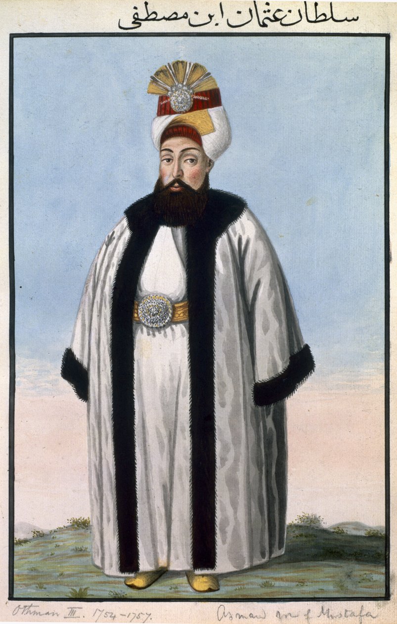 Othman (Osman) III (1699-1757) Sultano 1754-57, da 
