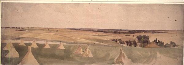 Campo di battaglia di Crécy, 26 agosto 1346 da John Absolon