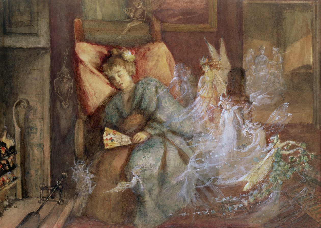Il sogno da John Anster Fitzgerald