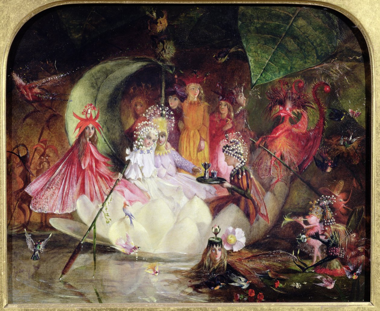 La barca delle fate da John Anster Fitzgerald