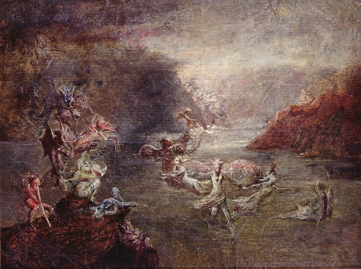 Il lago delle fate da John Anster Fitzgerald