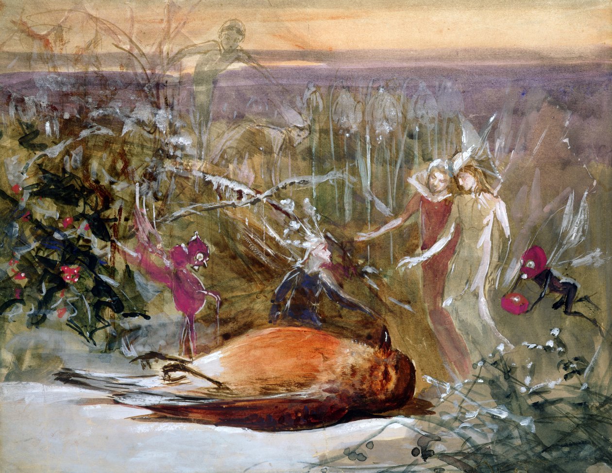 Chi ha ucciso Cock Robin da John Anster Fitzgerald