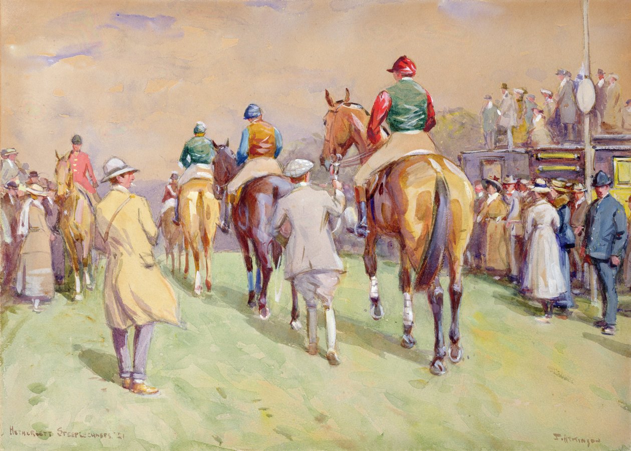 Hethersett Steeplechases, 1921 da John Atkinson