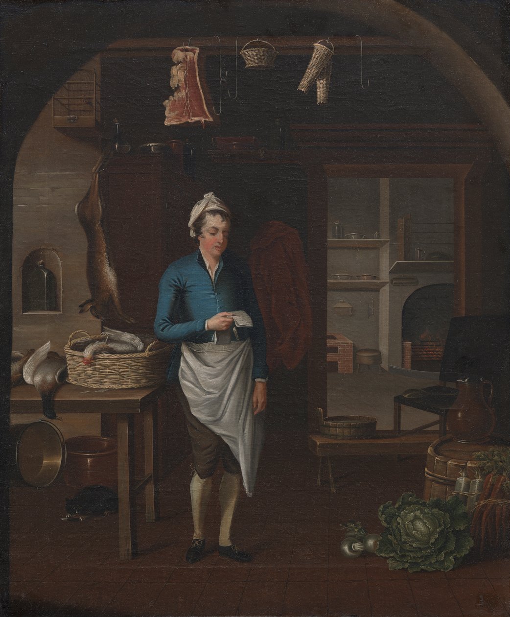 Scena di cucina da John Atkinson