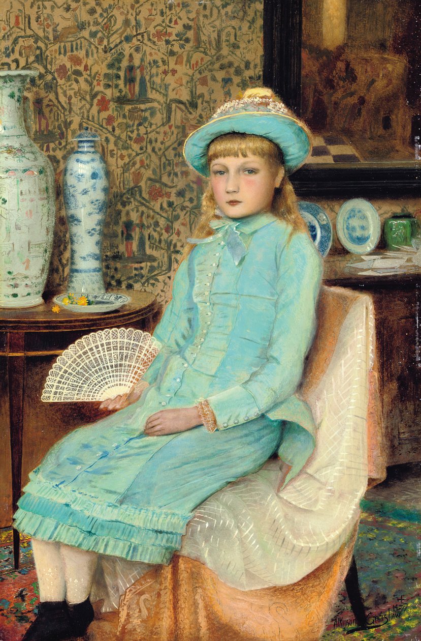 Blue Belle da John Atkinson Grimshaw