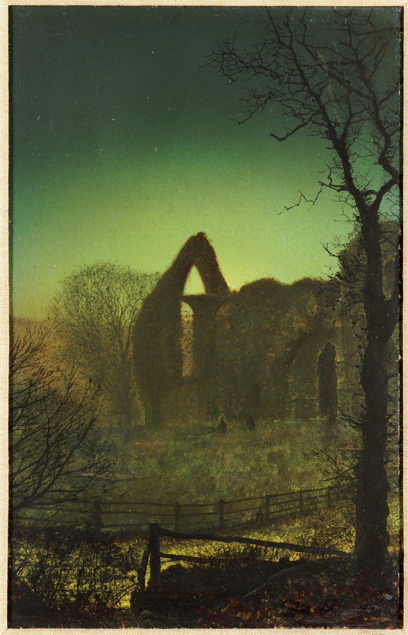 Abbazia di Bolton da John Atkinson Grimshaw